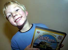 EMIL:  Testet fire spill, men Fl�klypa er fremdeles favoritten. Selv om 3D-brillene ikke var noen suksess.