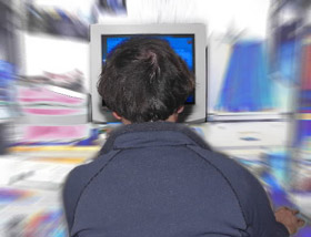KAOS OG FRUSTRASJON: � lete etter ekte musikkfiler vil bli som � lete etter n�la i h�ystakken, mener professoren bak spoofing-patentet.
