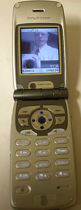 VIDEOTELEFONI:  Veldig moro.