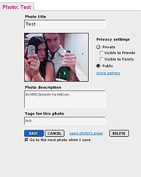 ENKELT � ADMINISTRERE: Du trenger ikke � v�re dataekspert for � bruke dette bildeverkt�yet. I tillegg til utf�relige forklaringer, finnes det ogs� veiledere til omtrent alle funksjonene Flickr tilbyr.