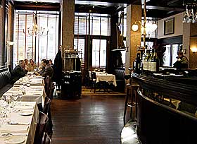 Ingen glipp: Brasserie Hansken holder stilen som et moderne, stilig og velsmakende spisested. 