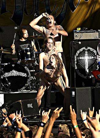 The cumshots band sex on stage images 291