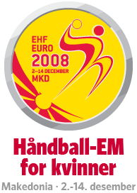 Logo for h�ndball-EM for kvinner 2008