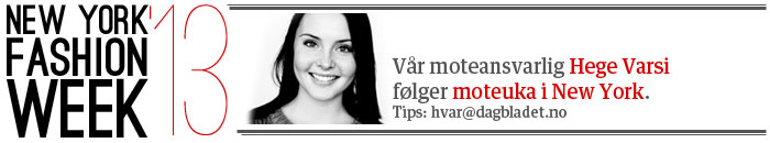 Følg moteoka i New York.