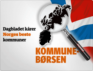 Kommuneb�rsen - Dagbladet k�rer Norges beste kommuner.