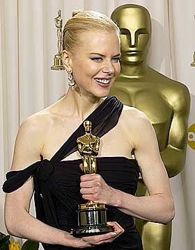 THE HOURS: Nicole Kidman fikk sin f�rste Oscar for rollen som Virginia Woolf i �The Hours�.