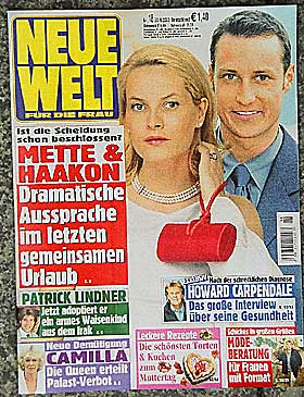 NEUE WELT: Er skilsmissen allerede besluttet? Dramatisk samtale p� siste ferie sammen.