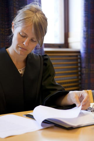  GA OPp:  Statsadvokat Ida Dahl hos Regjeringsadvokaten meddelte i dag at staten ikke anker lagmannsrett-dommen i Majlo-saken. FOTO: OLE MORTEN MELG�RD.