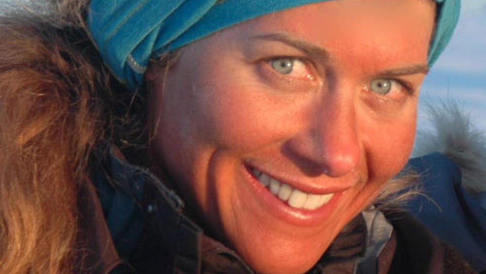 - FANTASTISK: Cecilie Skog (35) er forn�yd med den historiske ekspedisjonen til Antarktis. Foto: Privat