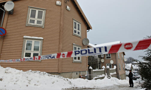 DREPT: Den 87 �r gamle kvinnen som ble funnet drept i dag tidlig har tidligere blitt overfalt i sitt eget hjem. Foto:ARNT E. FOLVIK