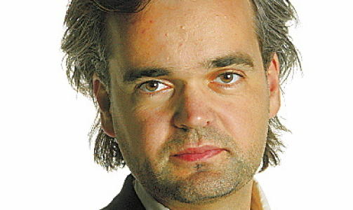 TWITTER-TIPS: Sjefredakt�r Eivind Lj�stad i Agderposten ble lurt av en Knausg�rd-kopi. Foto: Henning Lilleg�rd/Dagbladet