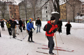 GR�NLAND FOR ALLE: Deltakerne �nsket � vise at Gr�nland er til for alle mennesker, samme hvilken legning eller reiligion man har. Foto: Reidar Engesbal/Blikk