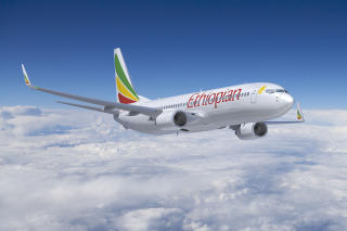  STYRTET:  Det er en slik Boeing 737-800 fra Ethiopian Airlines som har styrtet bare noen minutter etter avgang fra den internasjonale flyplassen i Beirut i morges. ARKIVFOTO: AP/REUTERS.