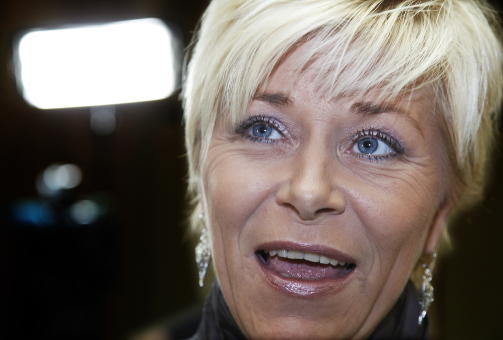 ALVORLIG: Frps leder Siv Jensen mener Krekar ikke b�r bevege seg fritt i Oslos gater. Foto: HANS ARNE VEDLOG