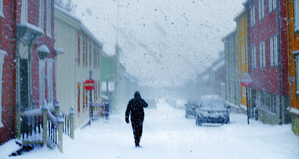 EKSTREMV�R: Stormen Ask treffer Nord-Norge i morgen ettermiddag. Arkivfoto: NINA RUUD