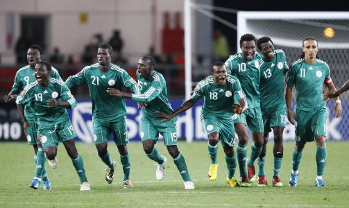 IMPONERTE IKKE: - Nigeria har ikke v�rt spesielt gode i noen av kampene, mener talentspeider og Eurosport-kommentator Stig Torbj�rnsen. Foto:  REUTERS/Finbarr O'Reilly