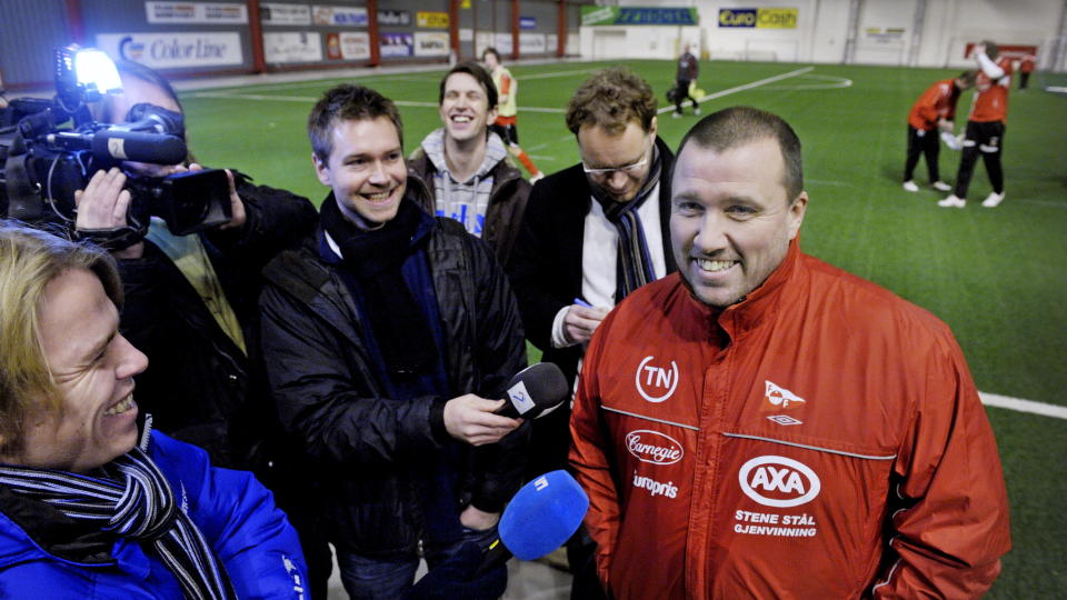 Fredrikstad, 20100104. Trenerbr�ket.
Tom Nordlie og FFK har trening i �stfoldhallen. Nordlie hadde ikke mye � si til pressen. 
Foto: John T. Pedersen /Dagbladet

Behandlet eller vurdert som ferdig av bildedesk