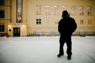 KNEKTE NESA TIL L�RER: - Det endte med at jeg ble utvist og at han knakk nesa, forteller Oslo-gutten. Foto: BJ�RN LANGSEM