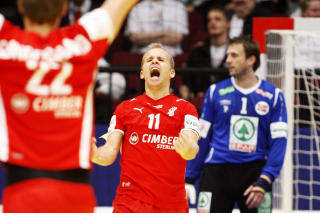 R� GLEDE: S� glad blir en matchvinner.Foto: H�kon Mosvold Larsen / Scanpix