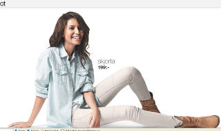NY GINA-PROFIL: Brasilianske Emanuela De Paula (20). Faksimile: GINATRICOT.SE