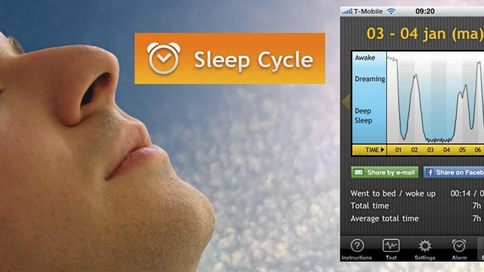 TEST AV SLEEP CYCLE: Bio-alarm clock kaller utviklerne det som er blitt den mest popul�re Iphone-applikasjonen i Norge og mange andre land. FOTO: Crestock
