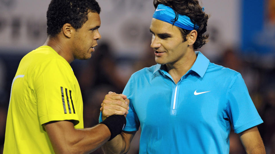 LETT MATCH: Roger Federer hadde ingen problemer med � sl� Jo-Wilfried Tsonga i Australia Open. N� venter Andy Murray. Foto: Paul Crock / AFP.