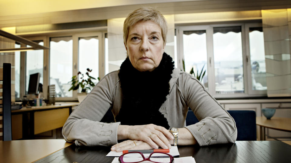 - VISER AT VI HAR RETT I STREIKEN: Leder i Norsk Sykepleierforbund Lisbeth Normann mener avsl�ringene viser at sykepleierne gj�r rett i � kreve tariffavtale for sine medlemmer. Foto: Lars Eivind Bones/Dagbladet