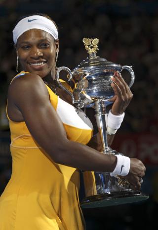 DRONNINGEN AV AUSTRALIAN OPEN: Serena Williams. Foto: AP Photo/Rick Rycroft