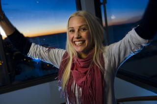 DELTAR I KVELD: Venke Knutson. Foto: H�kon Eikesdal / Dagbladet