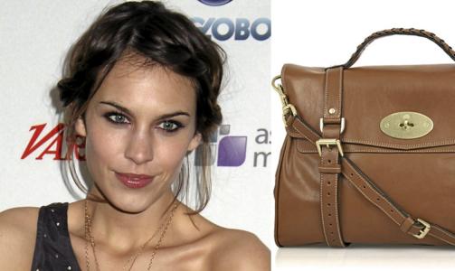 MULBERRY ALEXA: It-jenta Alexa Chung har inspirert til den nye vesken fra Mulberry. Foto: Stella, Net-a-porter