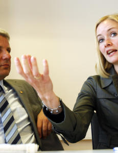 Tror br�ket har svekket henne