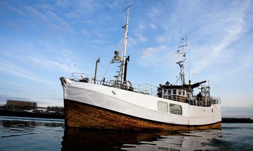 M/S VULKANA: Fiskesk�ytas opprinnelig design avsl�rer lite om hva innsiden kan by p�. FOTO: Kristian Sivertsen