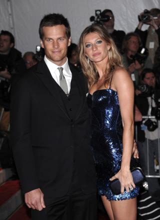 PROFILERT EKTEMANN: Gidele er gift med den amerikanske fotballstjernen Tom Brady. Foto: AP Photo/Evan Agostini