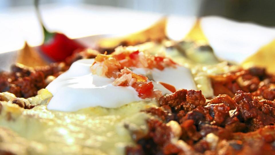 NACHOS: Perfekt og kul hverdagsmiddag. Foto: Erik Hannemann