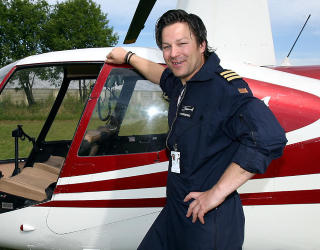 PILOTEN OMKOM: Haakon Bergerud (34). Foto: Jon-Ivar Fjeld, Moss Avis