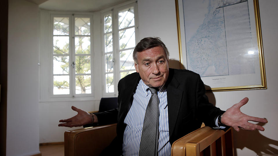 TRUET P� LIVET: Charg� d�affaires Hans Fredrik Lehne ved den norske ambassaden sier han ble truet p� livet av Khalid Skah da han kom til Marokko i fjor. Foto: Jon Terje Hellgren Hansen