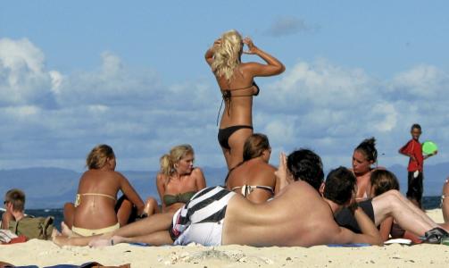 Standa på Beachcomber Island er herlig. Flickr.com av sobri Standa på Beachcomber Island er herlig. Flickr.com av sobri