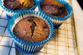 ANVENDELIG: Bl�b�rmuffins. Foto: H�kon Eikesdal