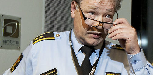 OSLO 20100111: Politiet holdt pressekonferanse om den forsvunnede 20 �r gammle jenta som er kidnappet i Asker omr�det. Her er Olav Brubakk.  FOTO: HENNING LILLEG�RD/DAGBLADET.