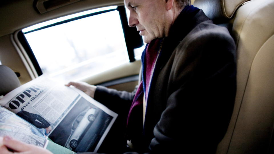 SKAL FRA TROMS� TIL MADRID: Milj�- og utviklingsminister Erik Solheim. Foto: Linda N�sfeldt/Dagbladet