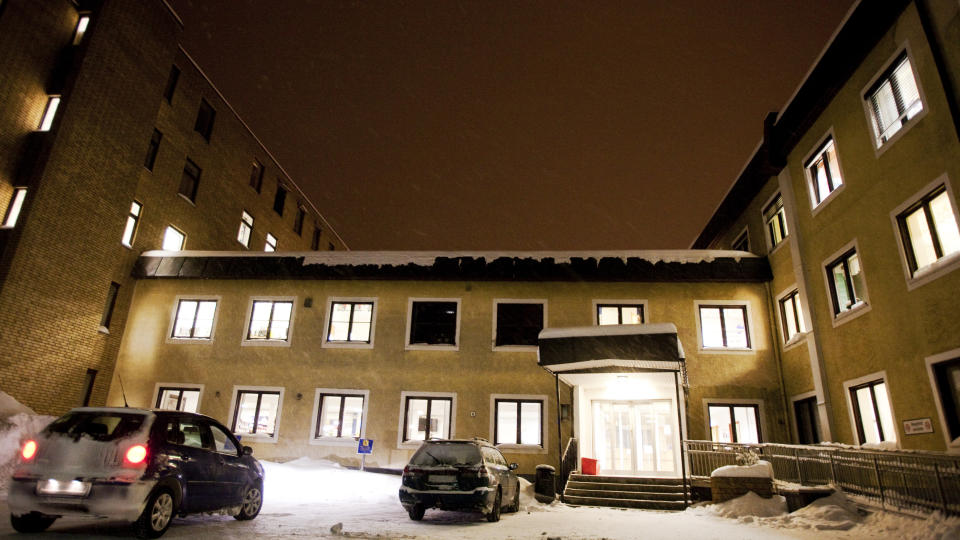 STENGT:  F�deavdelingen p� Kongsberg er stengt av helsetilsynet etter at et barn d�de. 
Foto: Tore Meek / Scanpix .