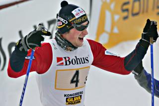 OG � SKA ITJ TIL OL?: Petter Northugs ber�mte ord etter stafettseieren i NM lever fortsatt i beste velg�ende. 
Foto: �rn E. Borgen / SCANPIX .