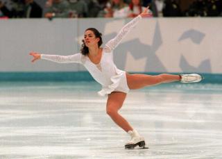 SK�YTEDRONNING: Nancy Kerrigan fikk hovedrollen i tidenes OL-sabotasje f�r lekene p� Lillehammer. Foto: Lise �serud/SCANPIX
