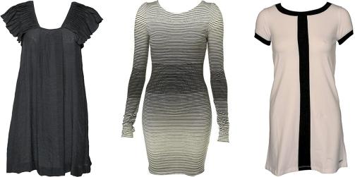 FRA VENSTRE: Saint Tropez (kr 499), Topshop (kr 325), Koola Anna (kr 379). Foto: Nelly.com, produsenten