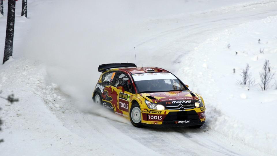 FRAMGANG SIDEN SVERIGE? Rally Sverige fortonet seg som et mareritt for Petter Solberg. Det har i det minste begynt lovende under VM-runden i Mexico. Lillebror Solberg var raskest p� shakedown.Foto: SCANPIX/AP Photo/Scanpix/Micke Fransson