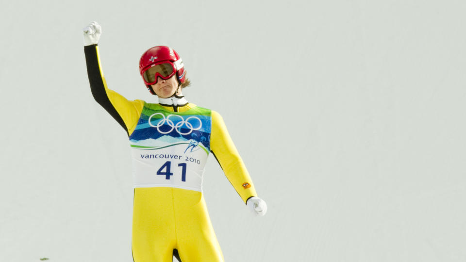 TROR HAN KAN TA MEDALJE: Men Tom Hilde tror et tidlig startnummer, og et mindre navn enn de st�rste stjernene, fort betyr noen f� poeng mindre i stilkarakterer. 
Tom Hilde etter kvalifisering i hopp liten bakke i Whistler Olympic Park under OL i Vancouver 2010. 
Foto: Heiko Junge / Scanpix