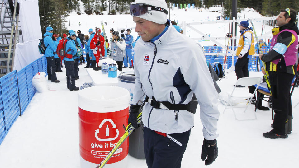 41. PLASS: Petter Northug etter 15 kilometer fristil p� Whistler Olympic Park. Foto: Lise �serud, Scanpix