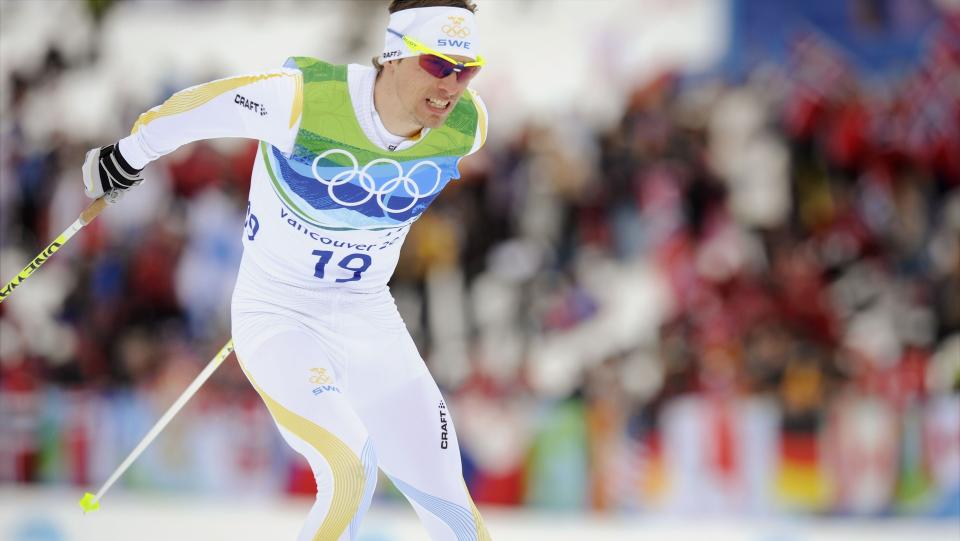 IKKE S� FARLIG: Svenske Johan Olsson hadde blitt mer irritert p� seg selv om han hadde g�tt glipp av medalje p� grunn av bommen inne p� stadion.Foto: SCANPIX/LEHTIKUVA