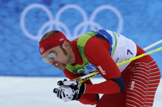 FORN�YD: Tord Asle Gjerdalen var tilfreds med sin 28. plass i g�r. Foto: AFP/JAVIER SORIANO