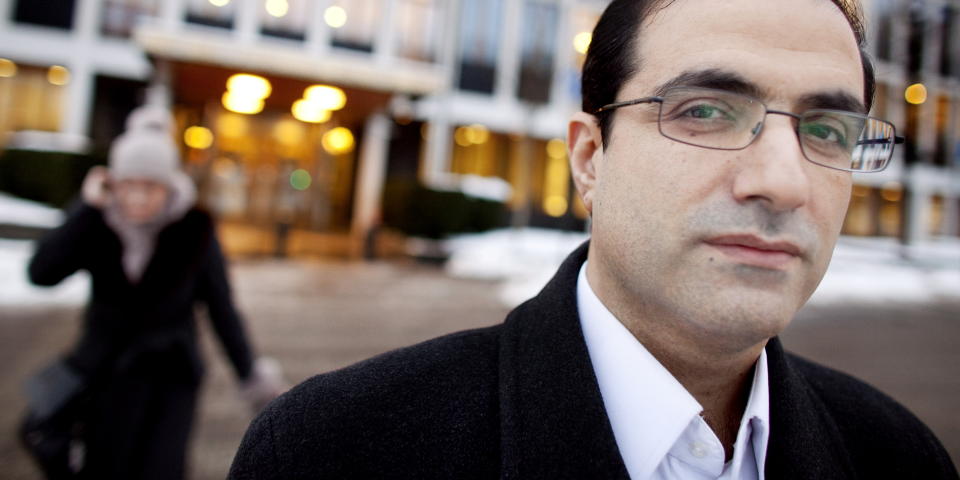 VAKTE INTERNASJONAL OPPSIKT: Den tidligere iranske konsulen Mohammed Heydari sa i desember opp sin stilling ved den iranske ambassaden i Norge. Hans systemkritiske uttalelser og st�tte til den gr�nne bevegelsen i hjemmelandet har f�rt til at hans sak har f�tt oppmerksomhet langt utover Norges grenser. Foto: ESPEN R�ST/DAGBLADET